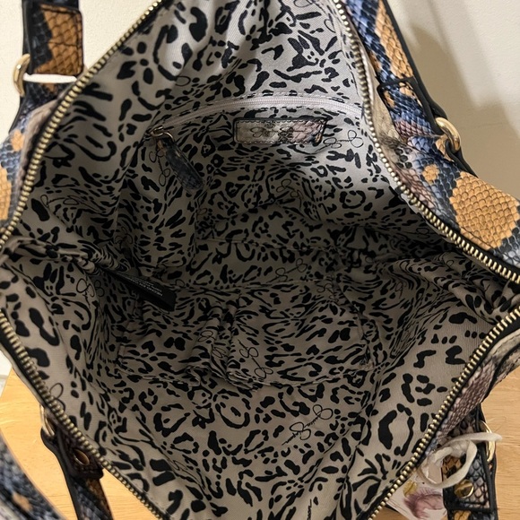Jessica Simpson Multicolor Phython Satchel - Picture 11 of 11